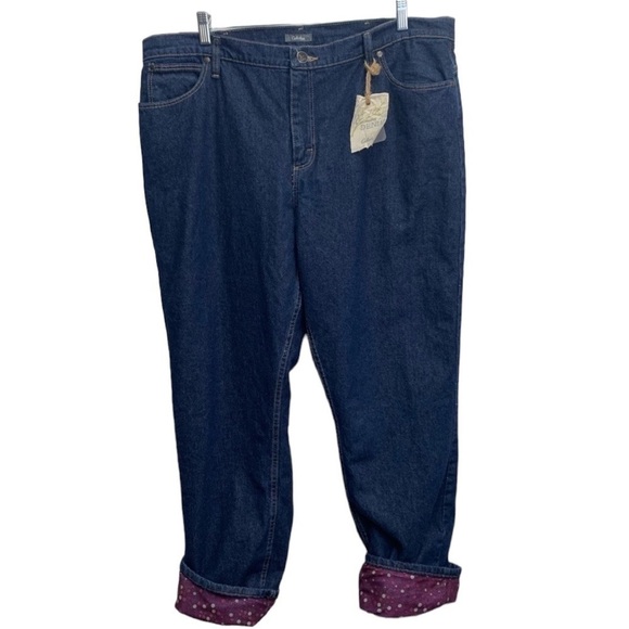 CABELA’s Warm Lined Jeans Size 18–BNWT - Picture 1 of 6